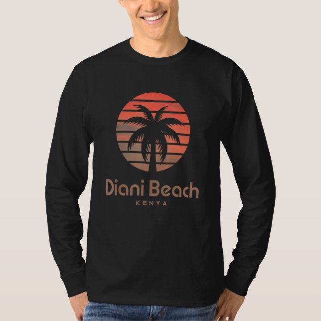 Camiseta Praia Diani Quênia (Frente)