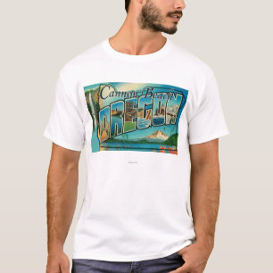 Camiseta Praia do canhão, Oregon - grandes cenas da letra