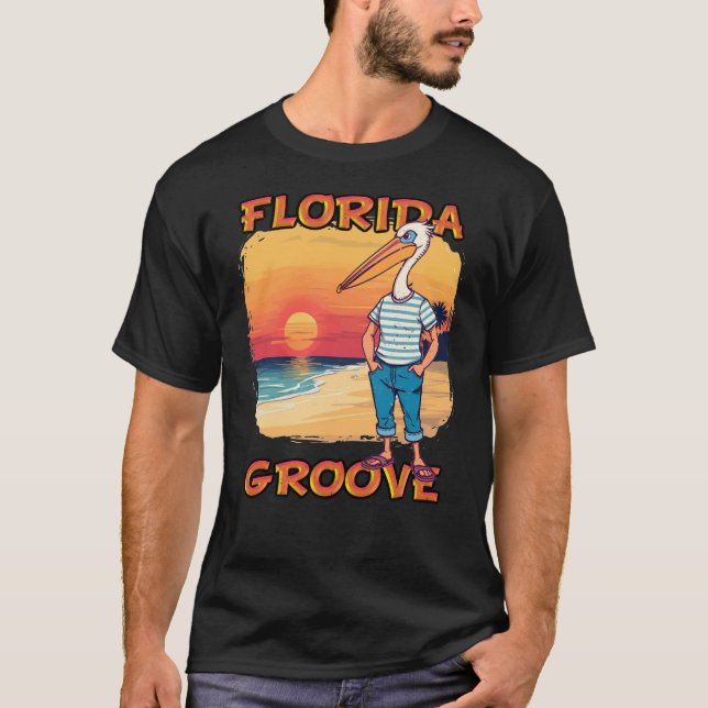 CAMISETA PRAIA DO GROOVE DA FLÓRIDA (Frente)