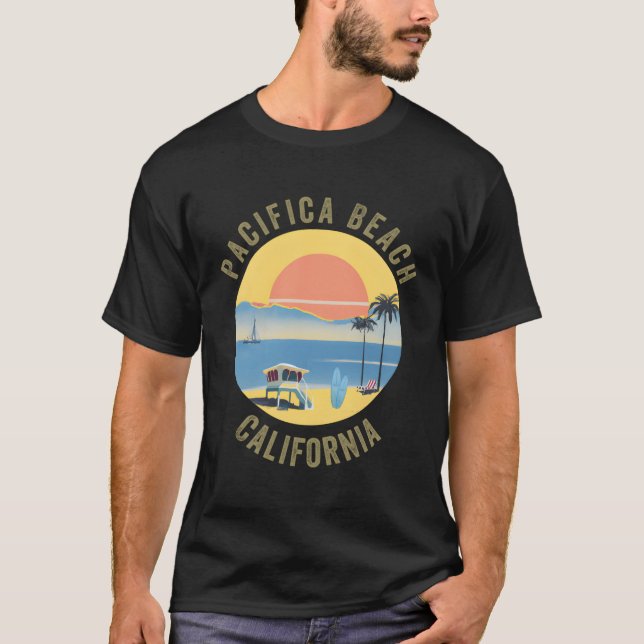 Camiseta Praia do Pacífico (Frente)