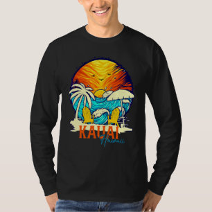 Camiseta Praia do Pôr do Sol de Kauai Férias Havaianas Casa