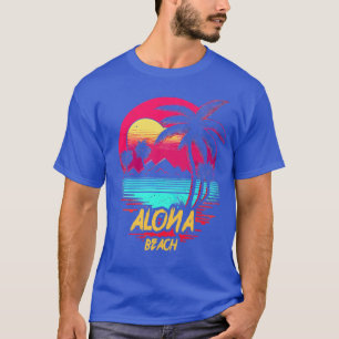 Camiseta Praia do Retrowave Beach Alona