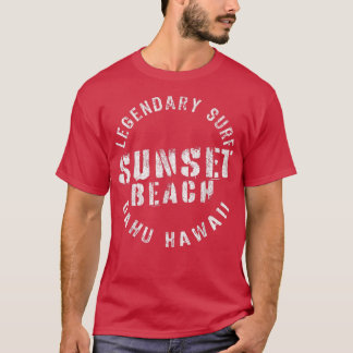 Camiseta PRAIA DO SURF LEGENDÁRIO - Camisa-T do CARIMBO DE 