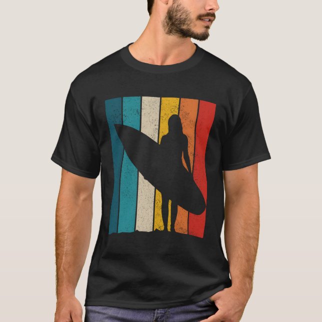 Camiseta Praia do Surf Surfer Surfing (Frente)