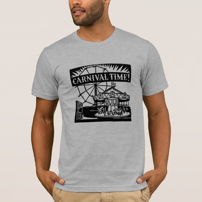 Camiseta Praia do "tempo carnaval" (preencha a cidade) (Frente)
