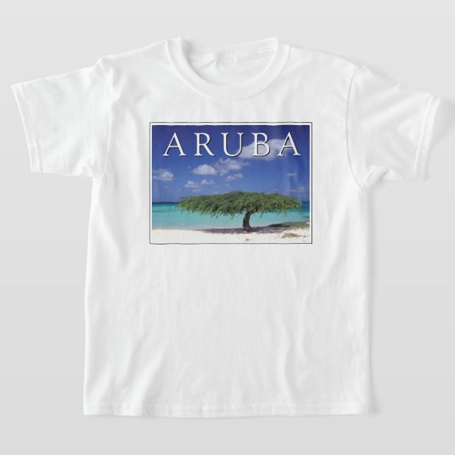 Camiseta Praia Eagle | Caribe, Aruba (Postura )