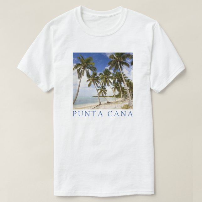 Camiseta Praia em Punta Cana | República Dominicana (Frente do Design)