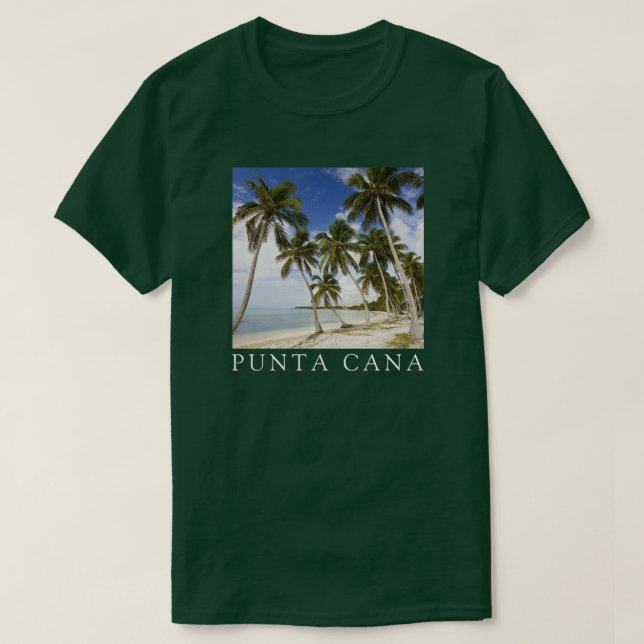 Camiseta Praia em Punta Cana | República Dominicana (Frente do Design)