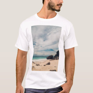 Camiseta Praia em Tulum, México