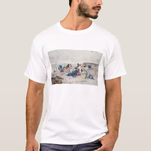 Camiseta Praia em Yport, 1878 (óleo em canvas)
