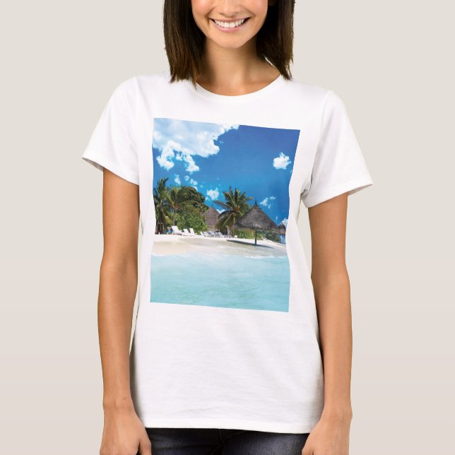 Camiseta Praia Exótica (Frente)