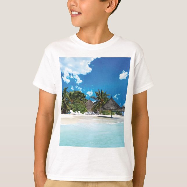 Camiseta Praia Exótica (Frente)