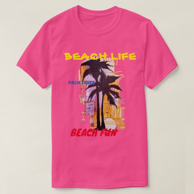 CAMISETA PRAIA LIFE (Frente do Design)