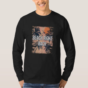 Camiseta Praia Logo De Volta Verão Ditos Citações Tropicais