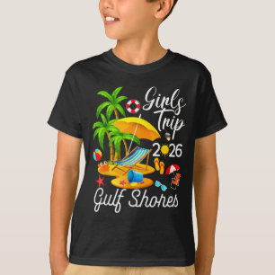 Camiseta Praia Minimal Gulf Shores Alabama Verão