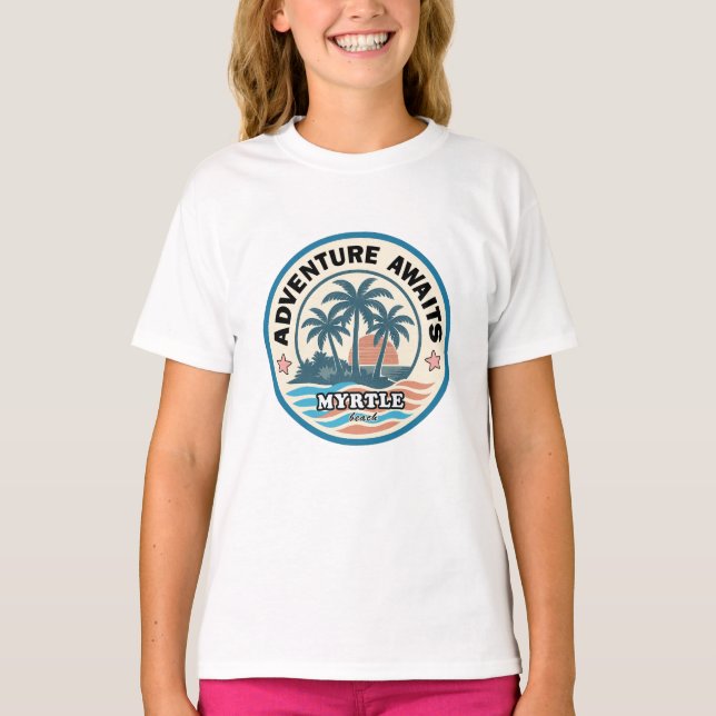 Camiseta Praia Myrtle (Frente)