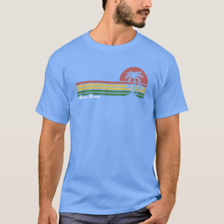 Camiseta Praia One Love Listrada do menino Palmrees engraça