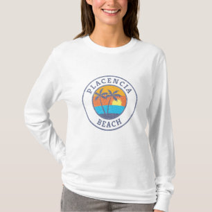 Camiseta Praia Placencia, Estilo Clássico Desvanecido de B