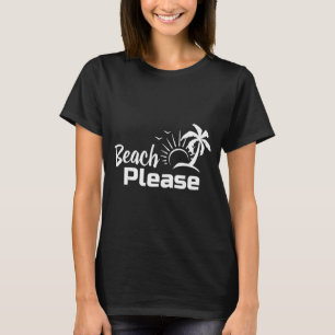 Camiseta Praia Por Favor