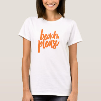Camiseta Praia, Por Favor, Tank Topo