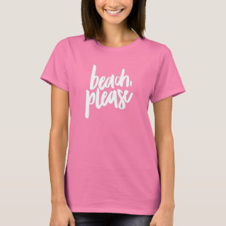 Camiseta Praia, Por Favor, Tank Topo