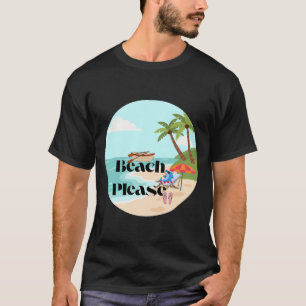 Camiseta Praia, por favor – Vibrações de Verão