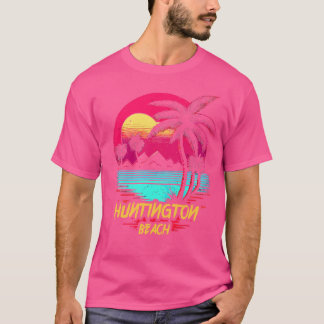 Camiseta Praia Retrowave Beach Huntington