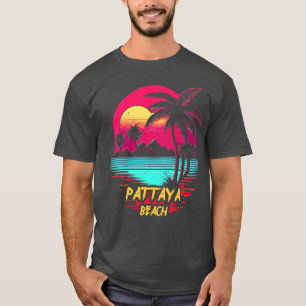 Camiseta Praia Retrowave Beach Pattaya