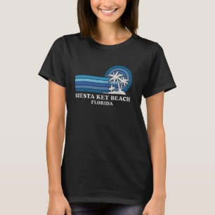 Camiseta Praia Siesta Key Flórida Férias de Verão em Famíli