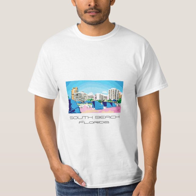 Camiseta PRAIA SUL legal, t-shirt de MIAMI, FLORIDA (Frente)