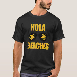 Camiseta Praia Summer Vacise Cruise de Praia Hola Beaches 1