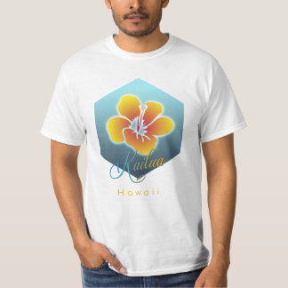 Camiseta Praia surfando de Kailua Havaí