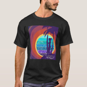 Camiseta Praia Tola Rivas Nicarágua Mapa Artesanato Artesan