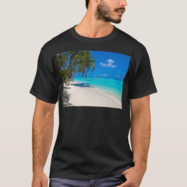 Camiseta Praia Tropical (Frente)