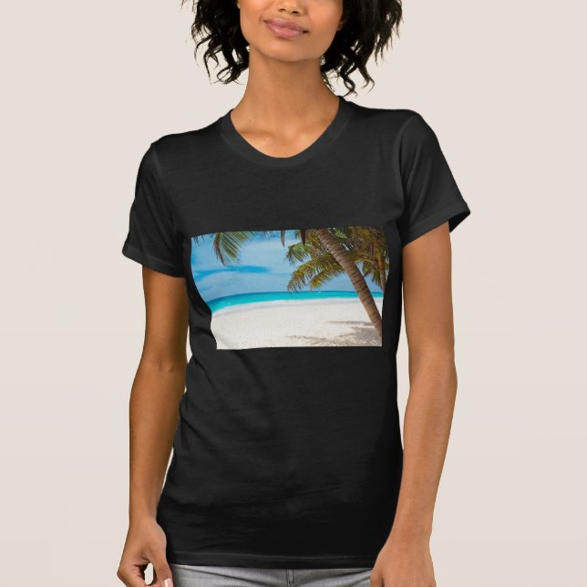 Camiseta Praia Tropical do Paraíso (Frente)