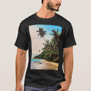 Camiseta Praia Tropical Jah Sunny Arts Design