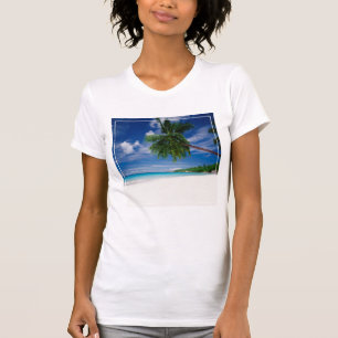Camiseta Praia tropical   Seychelles