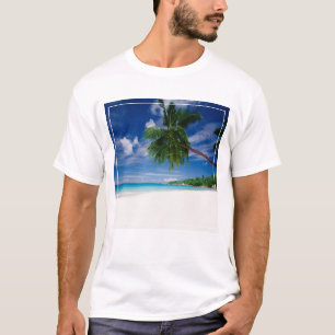 Camiseta Praia tropical   Seychelles