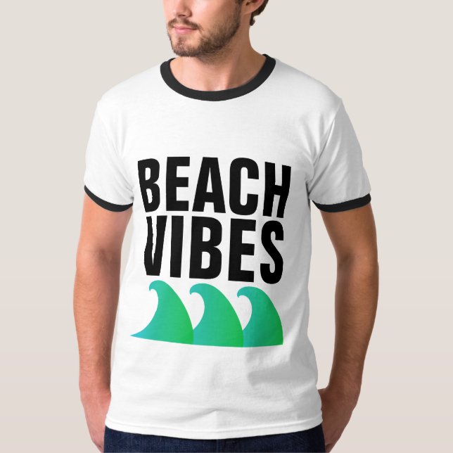 Camiseta PRAIA VIBES T-Shirts (Frente)