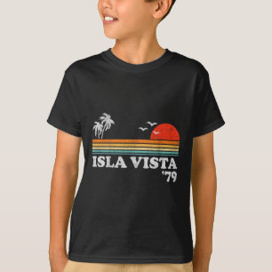 Camiseta Praia Vintage Isla Vista Califórnia Surf Retro