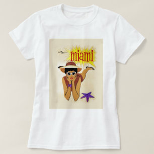 Camiseta Praia Vintage Miami