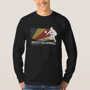 Camiseta Praia Voleibol Seicheles Bandeira Amor Voleibol P