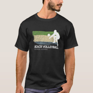 Camiseta Praia Voleibol Serra Leoa Bandeira Amor Voleibol
