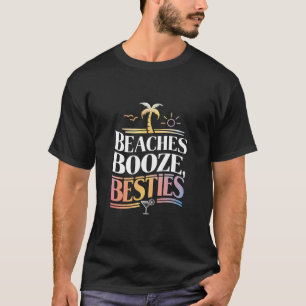 Camiseta Praias Bebidas & Amigas Árvore de Coco Verão 