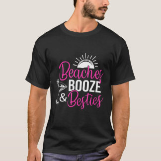 Camiseta Praias Bebidas E Amigas Férias De Solteira Na Prai