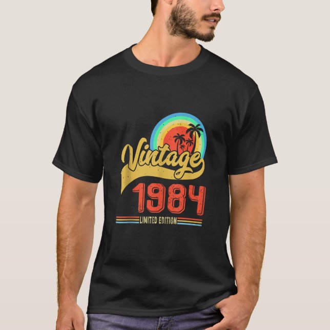 Camiseta Praias de 40 anos amantes de praias aniversário de (Frente)