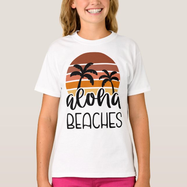 Camiseta Praias de Aloha  (Frente)