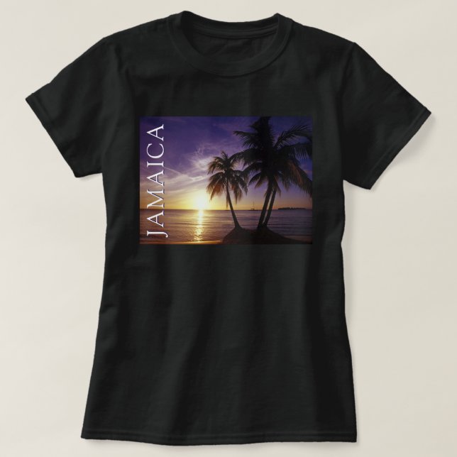 Camiseta Praias em Negril Jamaica (Frente do Design)