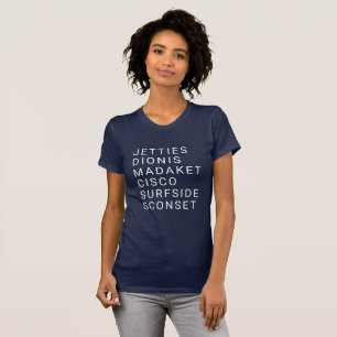 Camiseta Praias Nantucket