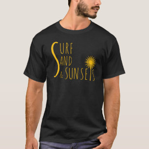 Camiseta Praias Pôr do Sol Vibrações